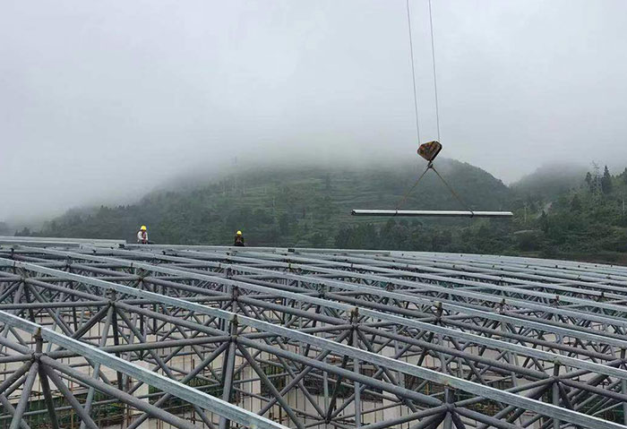 兴城网架施工